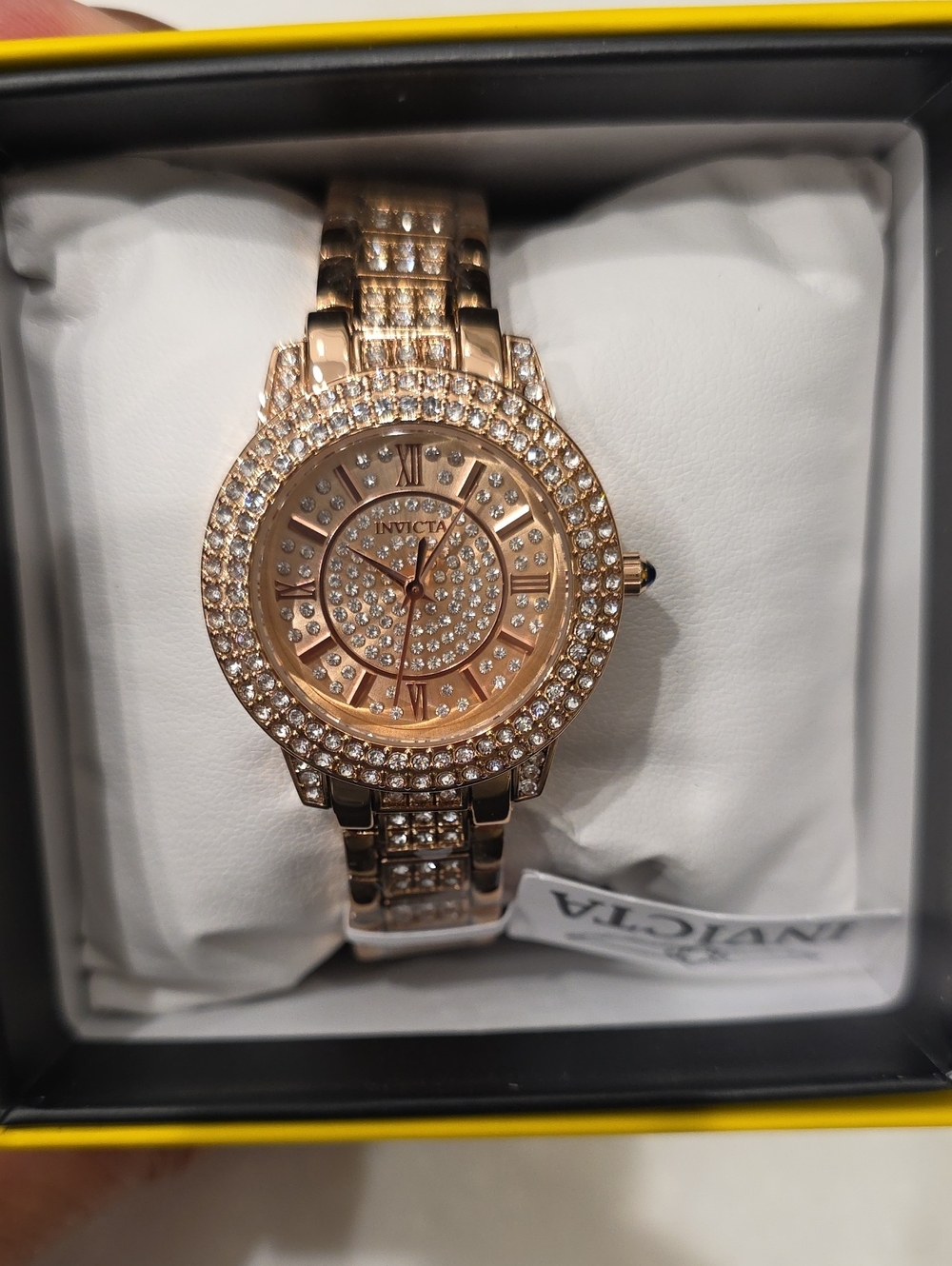 812. Invicta Wildflower Women's Watch - 32mm, Rose Gold (69426) - Picture 6 of 8